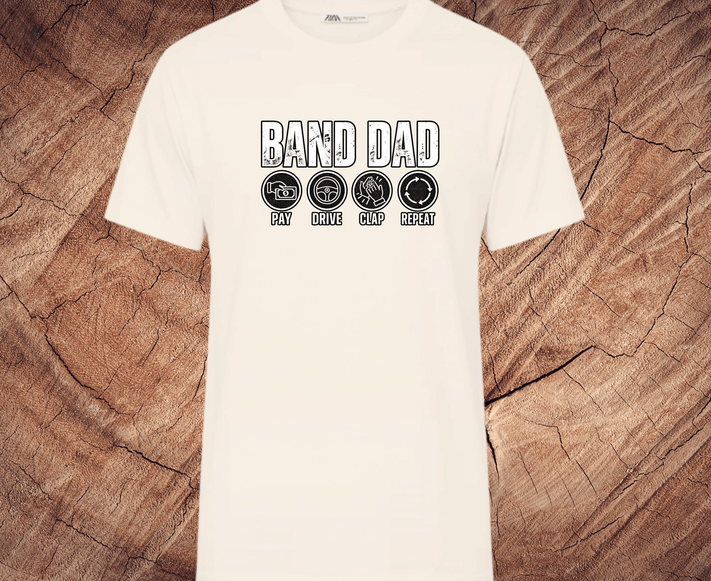 Park Ridge Marching Band Band Dad T-Shirt Softstyle