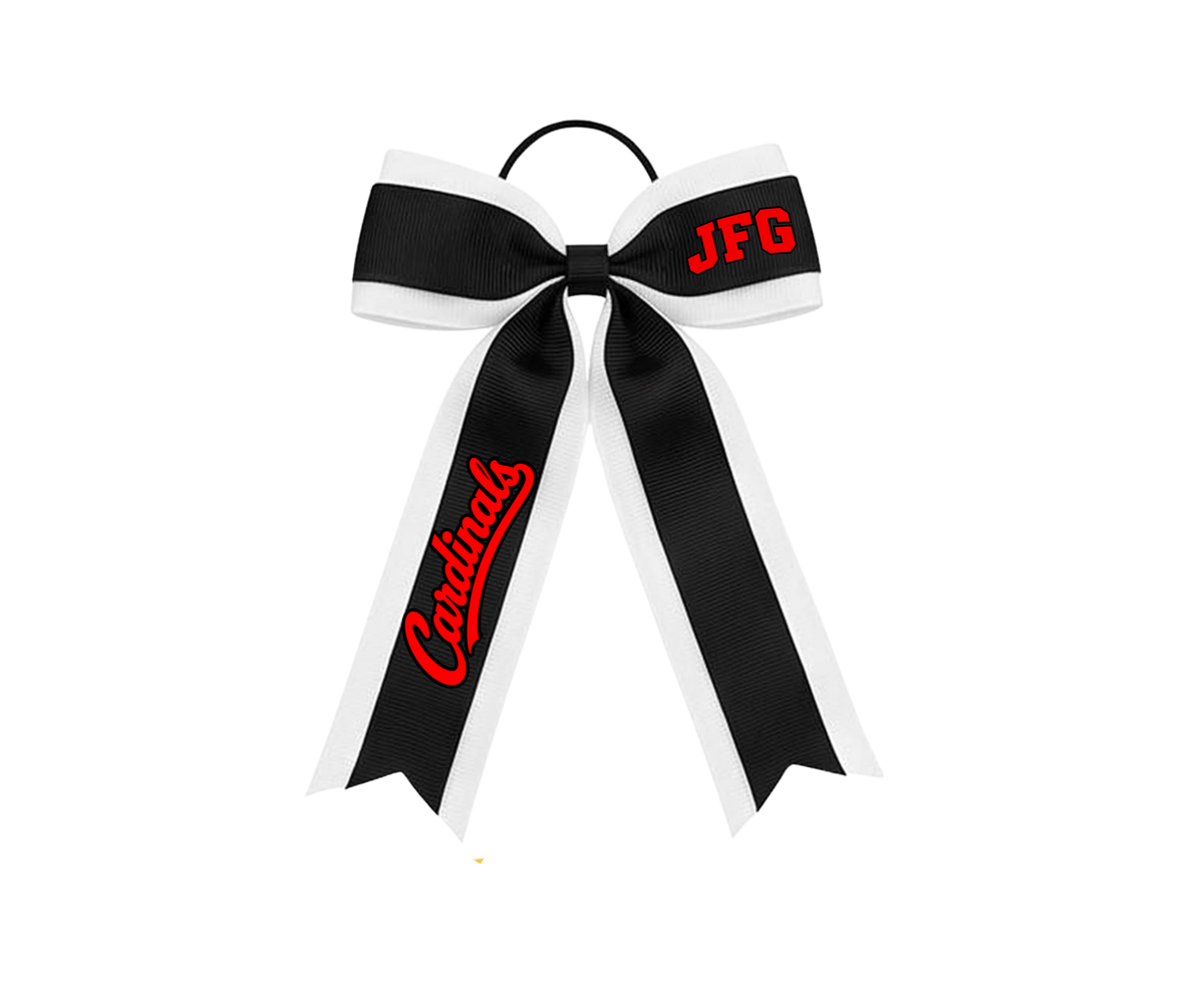JFG Cardinals Hair Bow