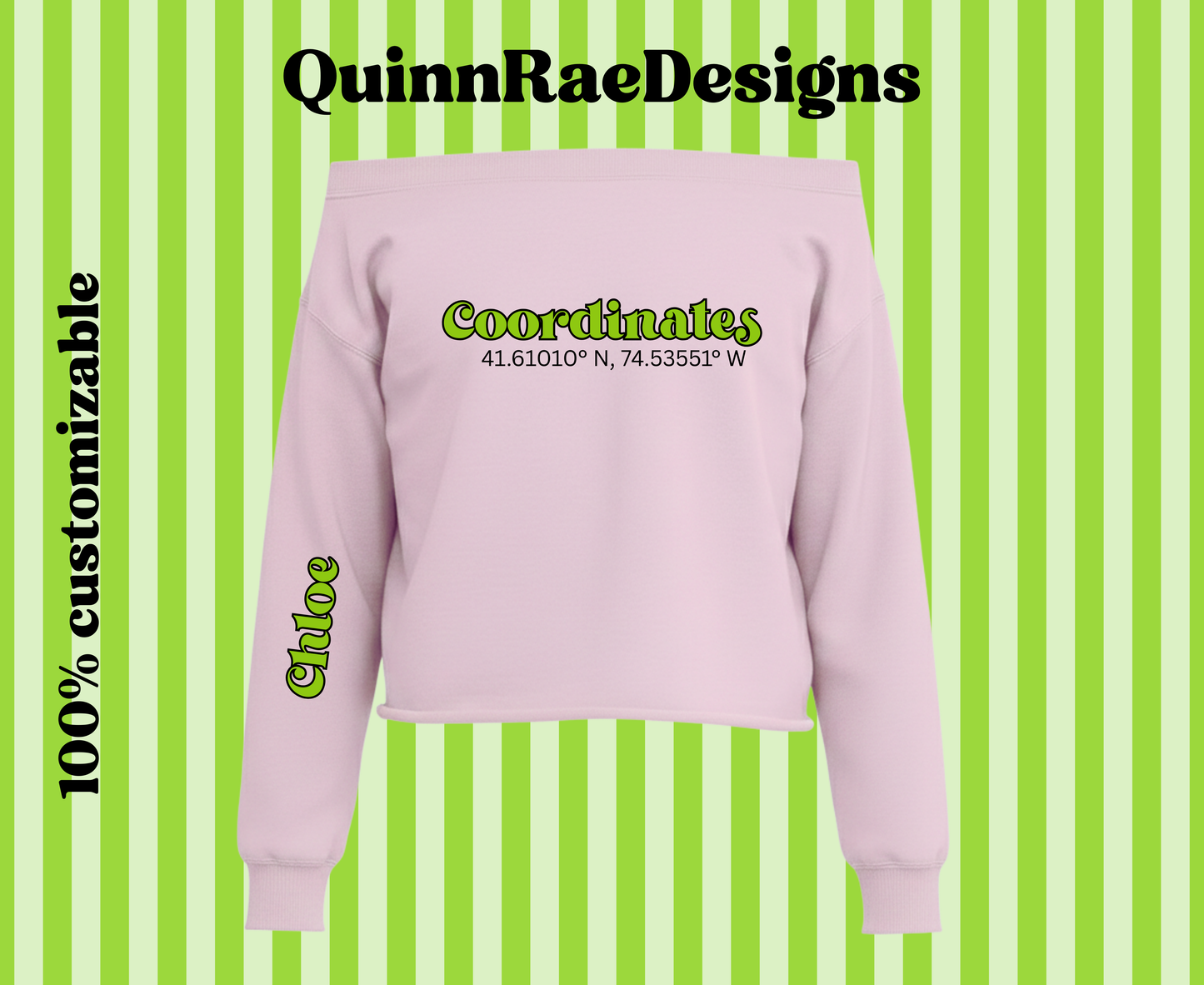 Coordinates Off Shoulder/Cropped Crew Neck