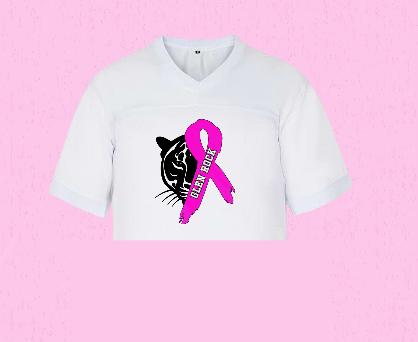 Glen Rock-Breast Cancer Fundraiser Cropped Jersey
