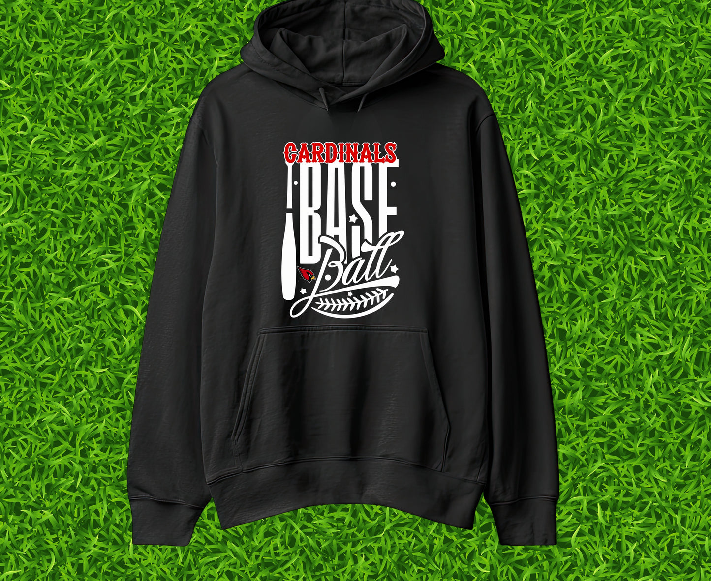Cardinals Bat & Ball Logo Hoodie