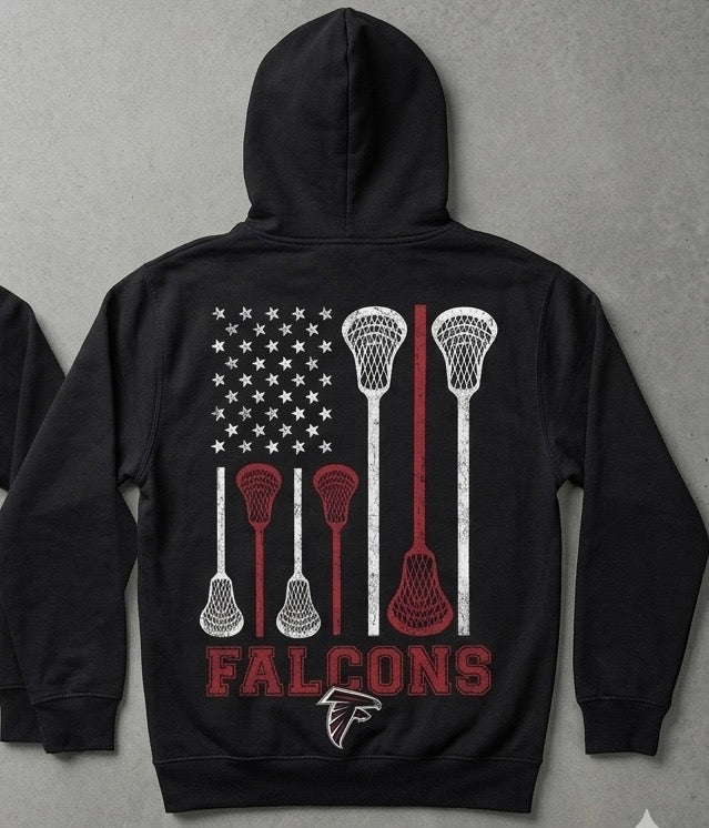Lax Flag Hoodie