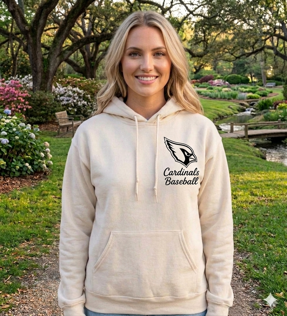 Cardinals Game Day Vibes Hoodie