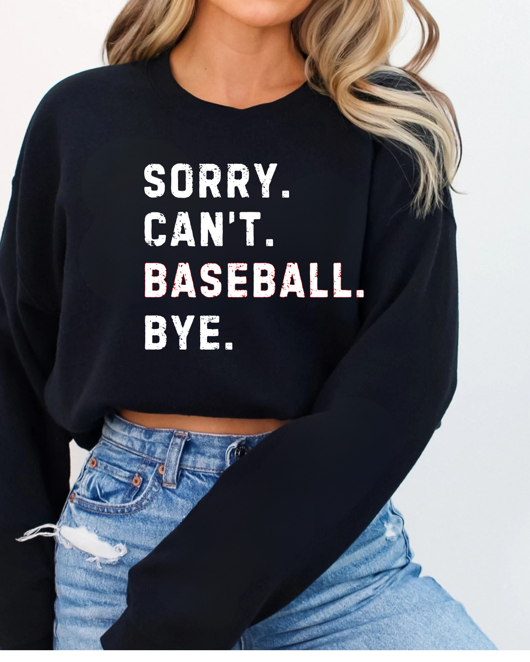 Sorry. Can't. Baseball. Bye.