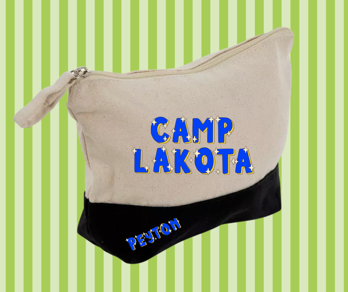 Camp Life Custom Makeup Bag