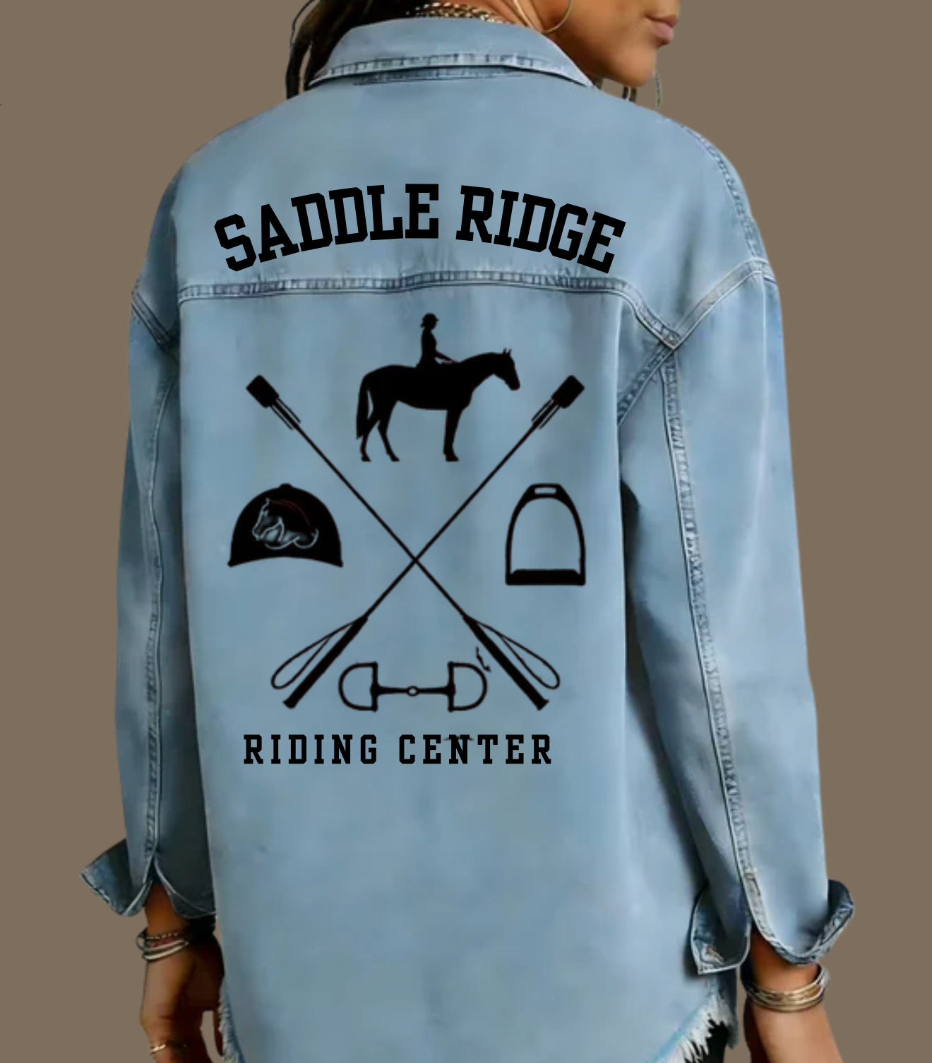 Saddle River Riding Center Jean Jacket