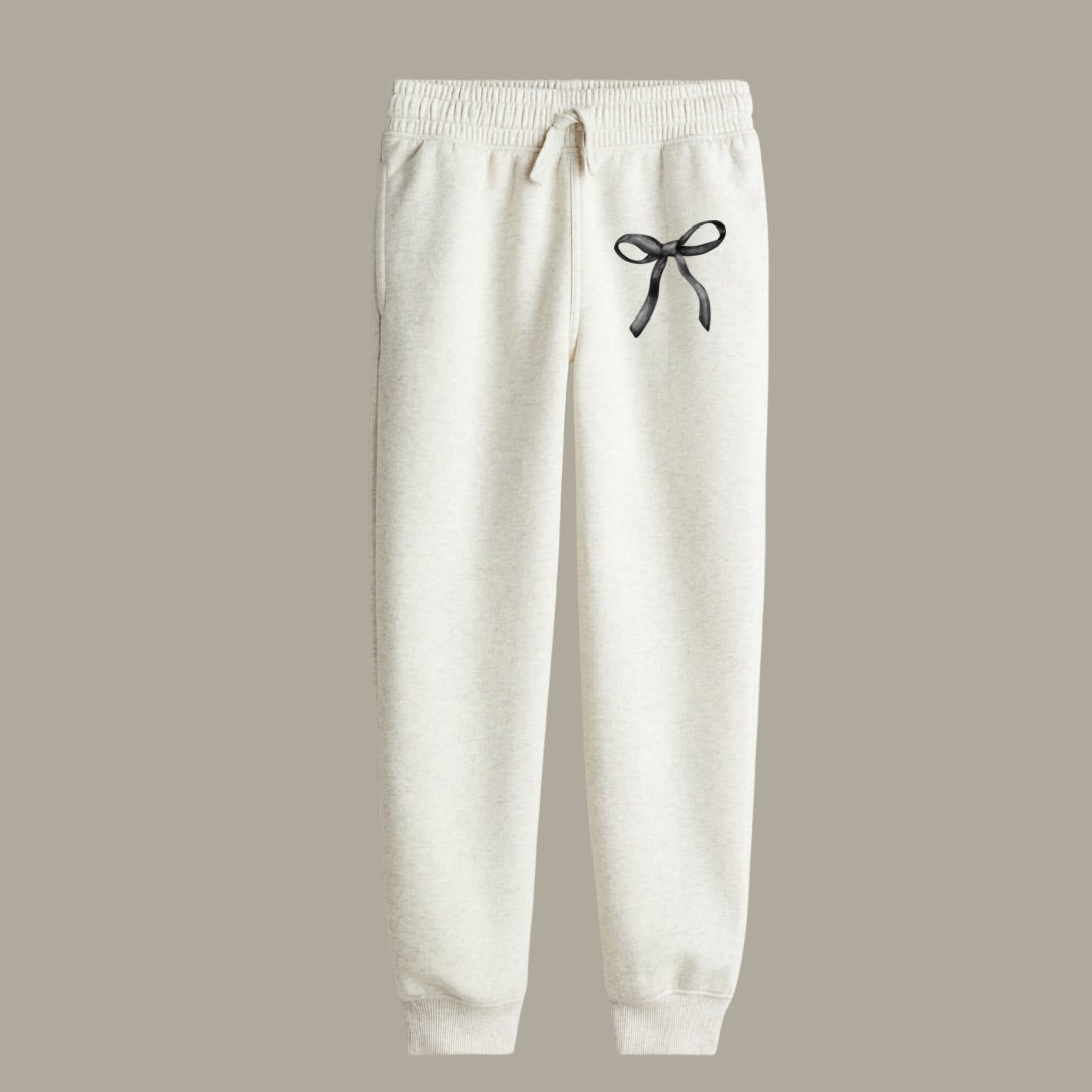 Elegant Bow Sweatsuit