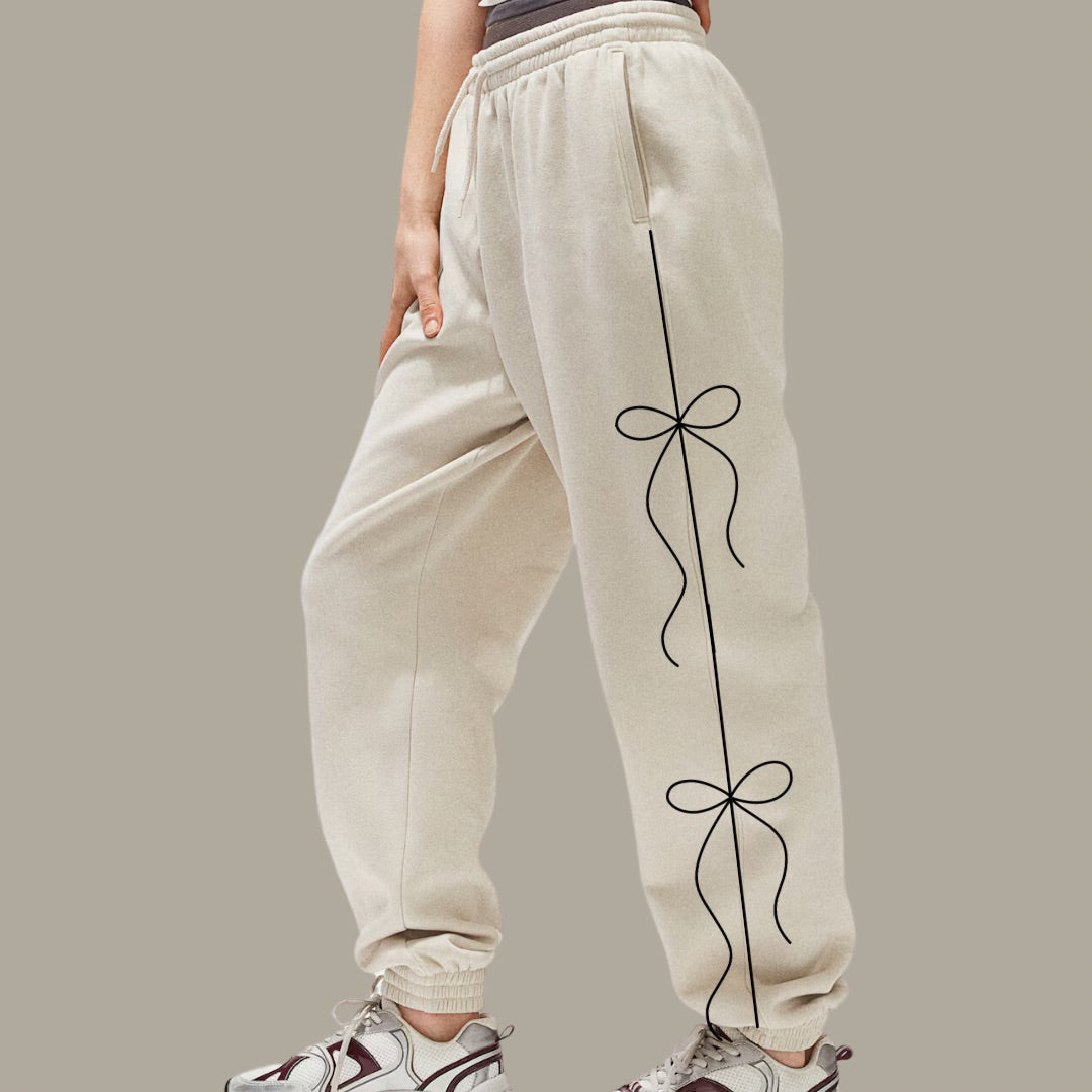 Thread Bow Sweatsuit