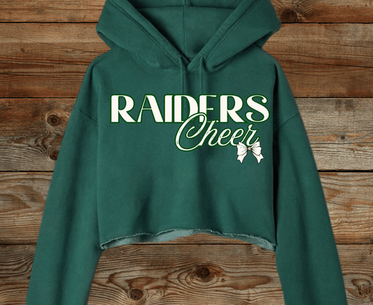 Cheer-Cropped Raiders Hoodie