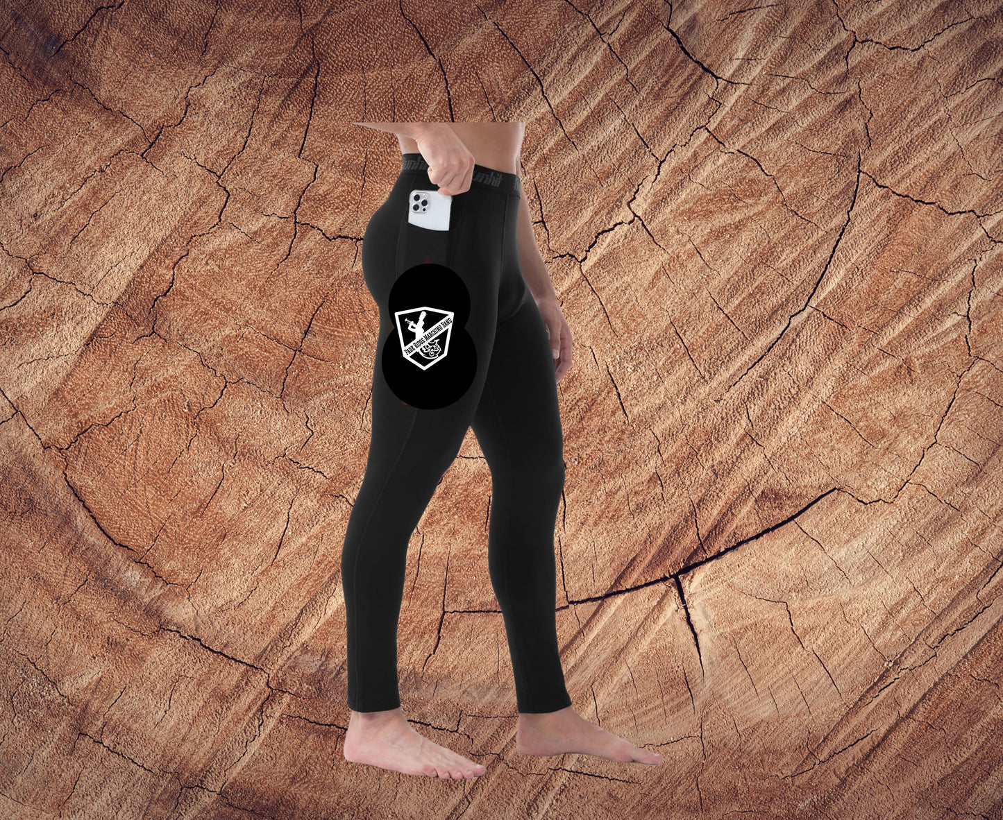Park Ridge- Heat Gear Leggings with side pocket