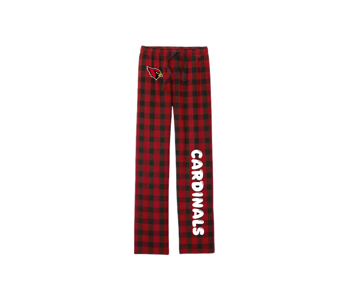 JFG Cardinals Buffalo Plaid Lounge Pants – Red & Black