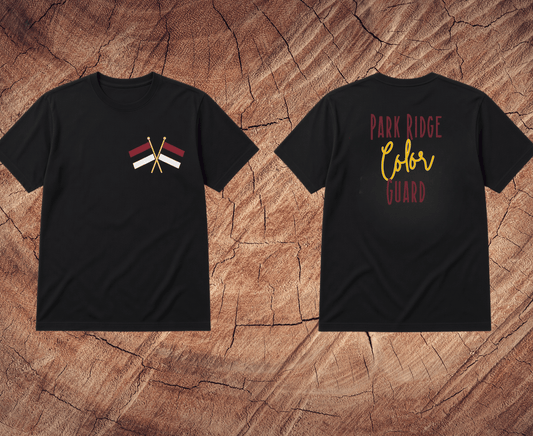 Park Ridge Band - T Shirt Color Guard (Art Deco)