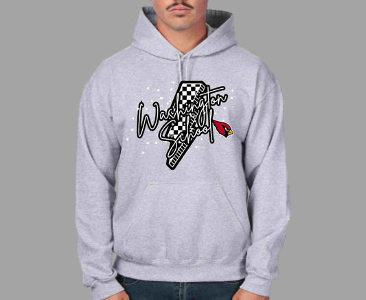 Washington School Lightning Bolt Hoodie