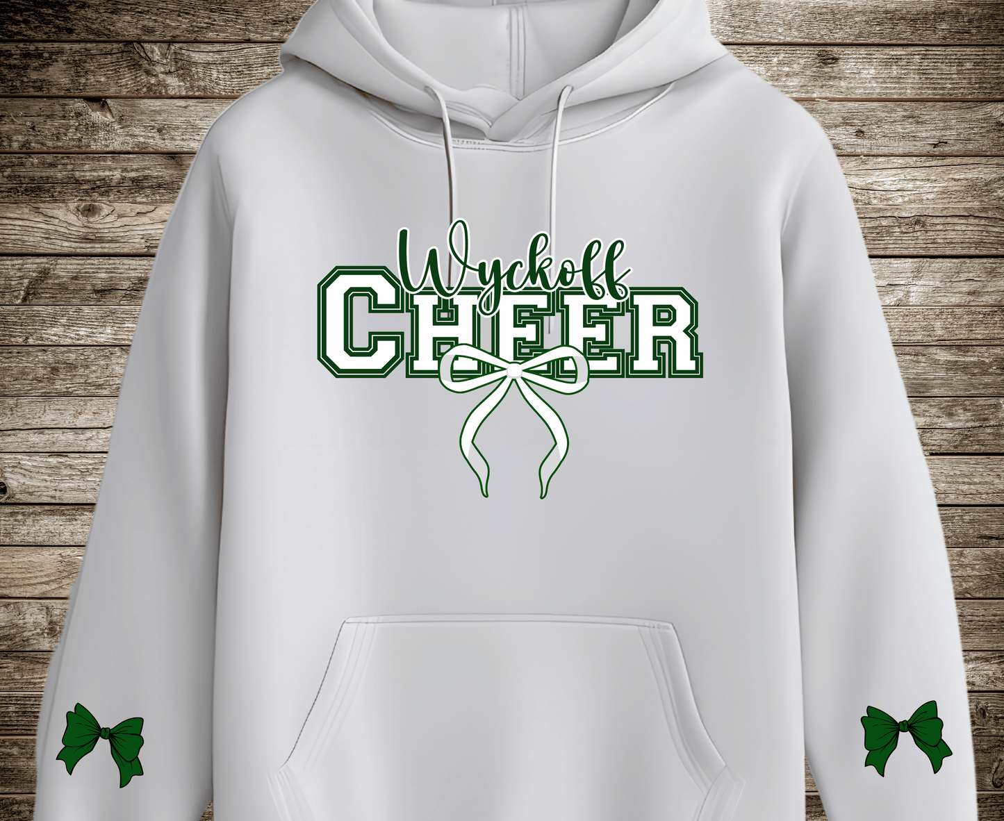 Cheer-Raiders Hoodie Bows