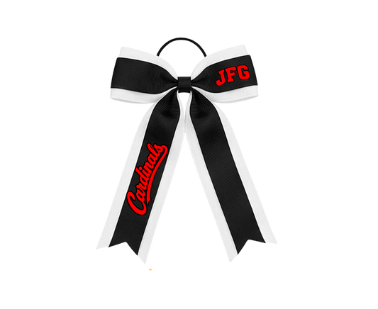 JFG Cardinals Hair Bow