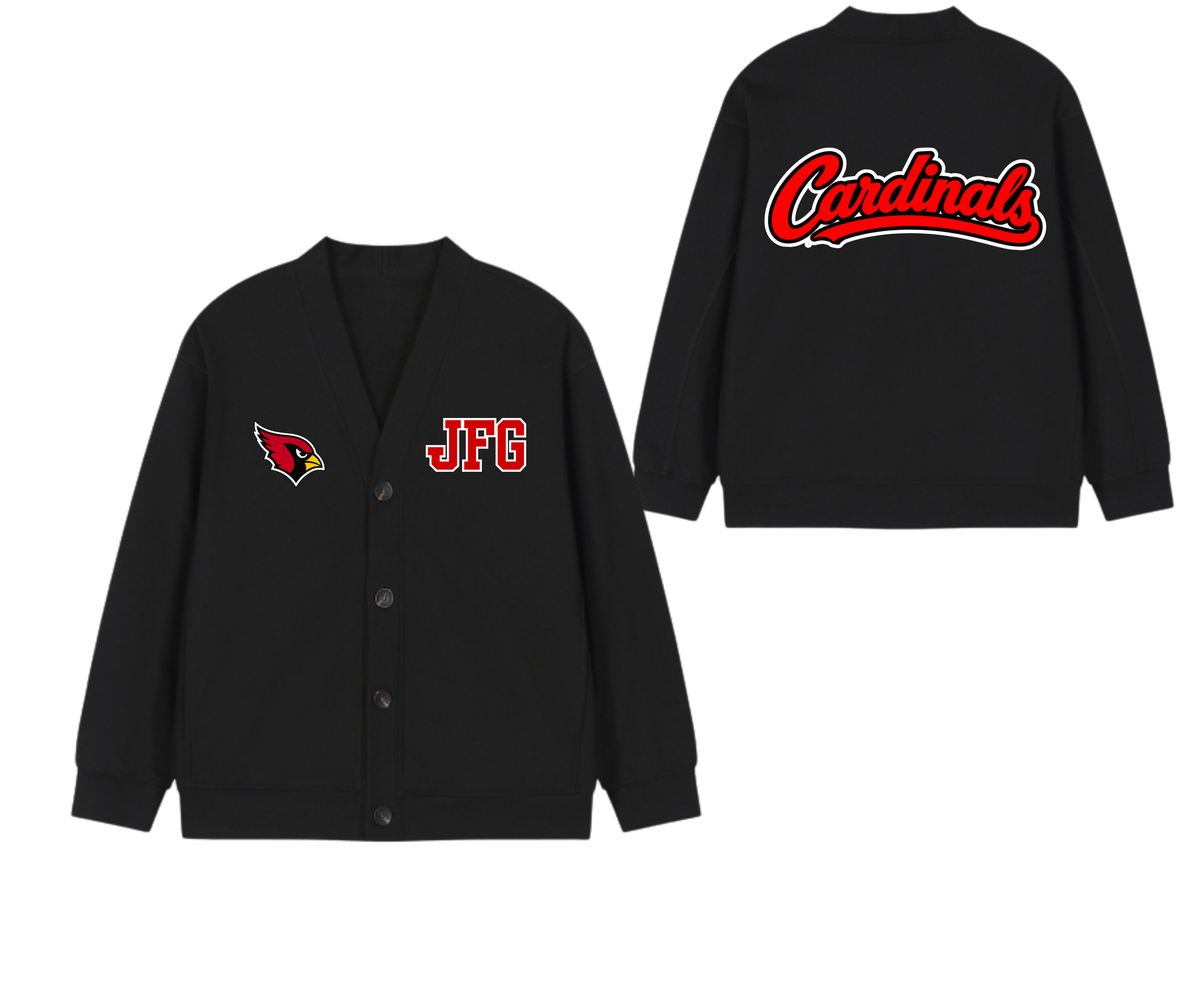 JFG Cardinals Sweatshirt Cardigan