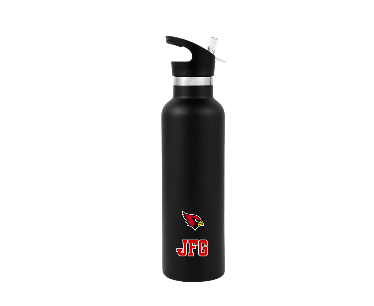 JFG Cardinals Water Bottle – Black