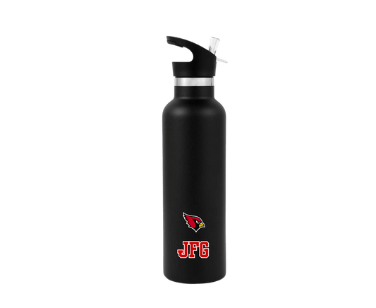 JFG Cardinals Water Bottle – Black