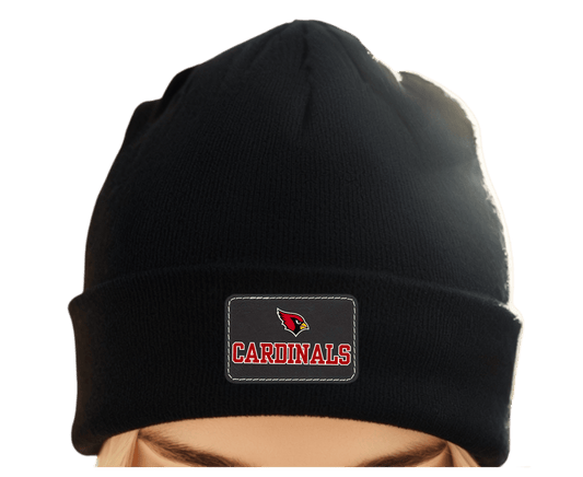Cardinals Cuffed Beanie – Black