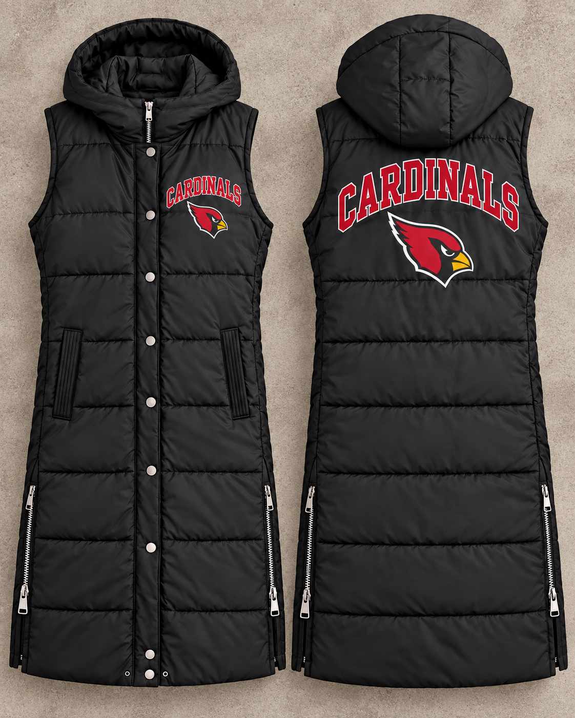 Cardinals  Long Vest