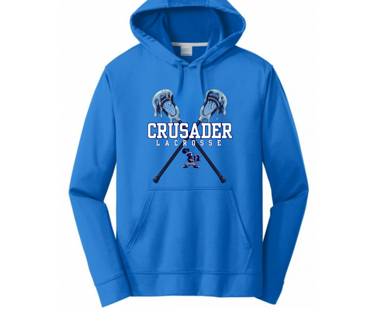 Crusader LAX Sticks Performance Hoodie