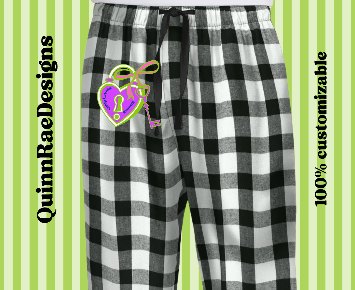 Lock and Key Pajama Pants