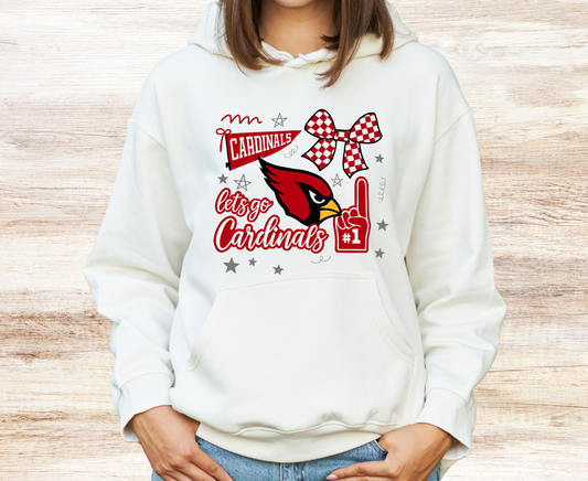Cards Cheer #1 Hoodie
