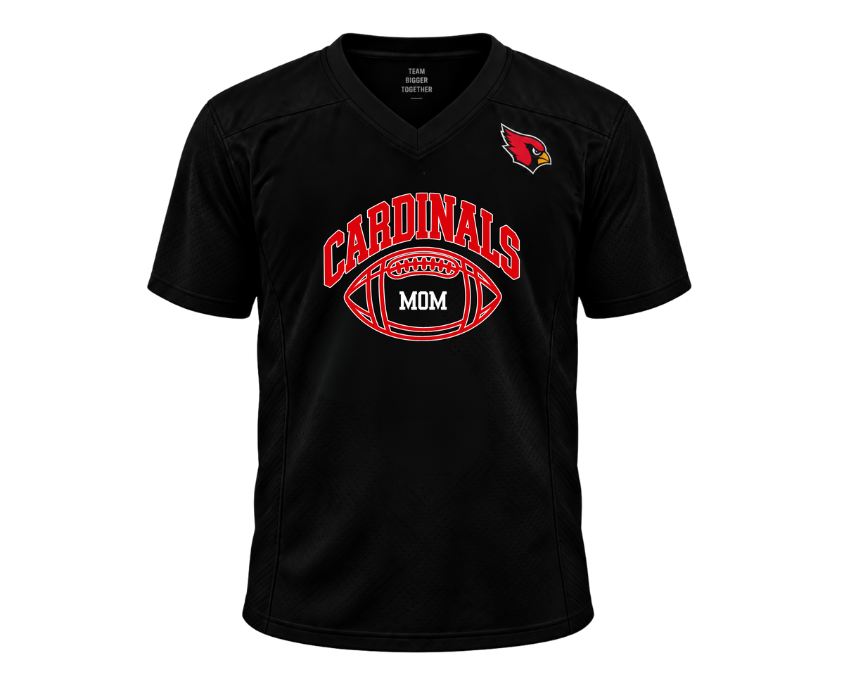 Jr. Cardinals Mom Football Jersey