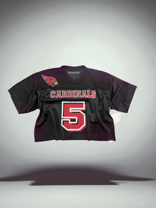 Cropped Cardinals Football/Cheer Jersey - Personalized