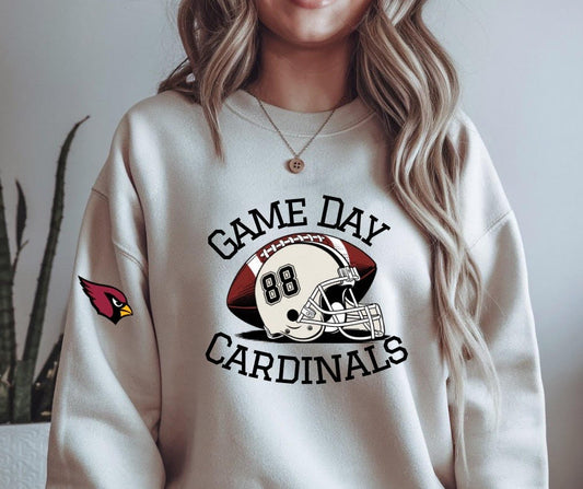 Unisex Customizable Football Sweatshirt- Gameday Design