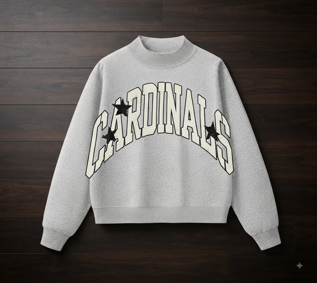 Cards Football - Mockneck