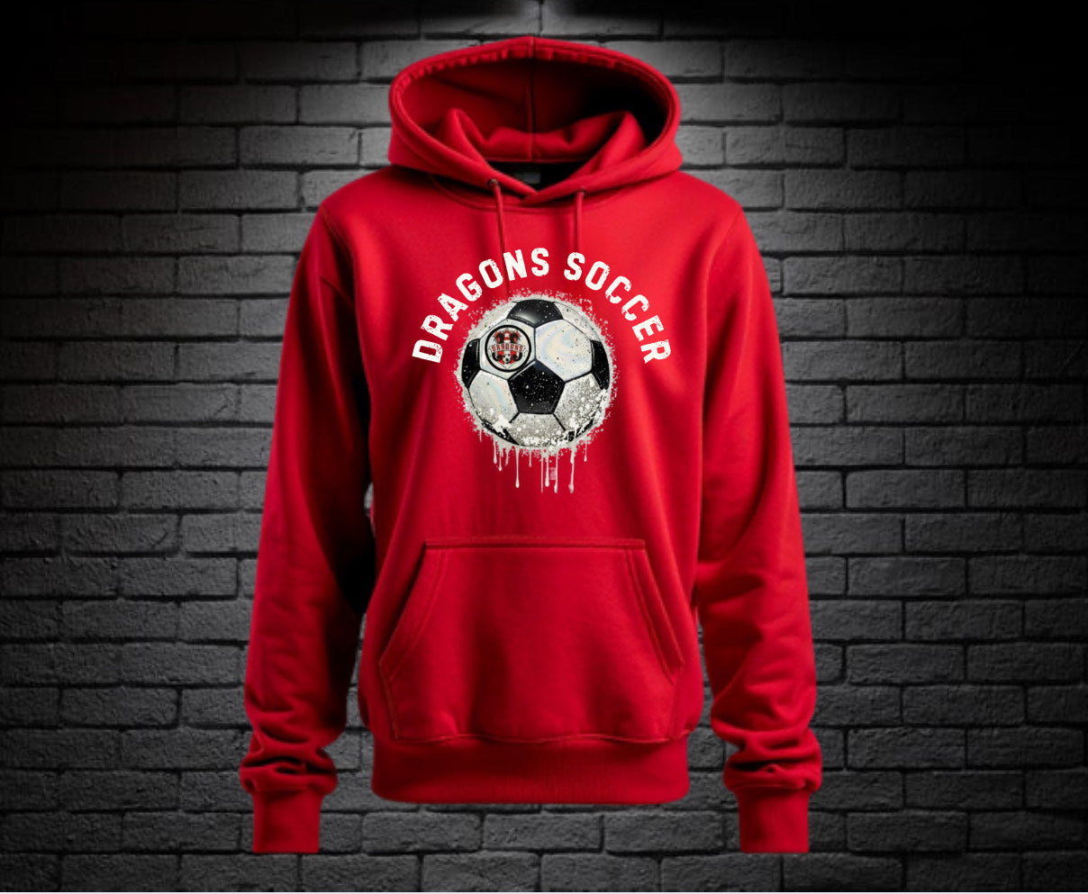 Soccer Drippy Hoodie