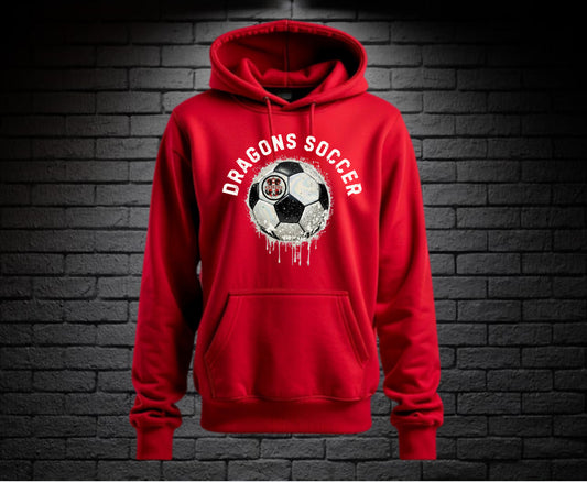 Soccer Drippy Hoodie