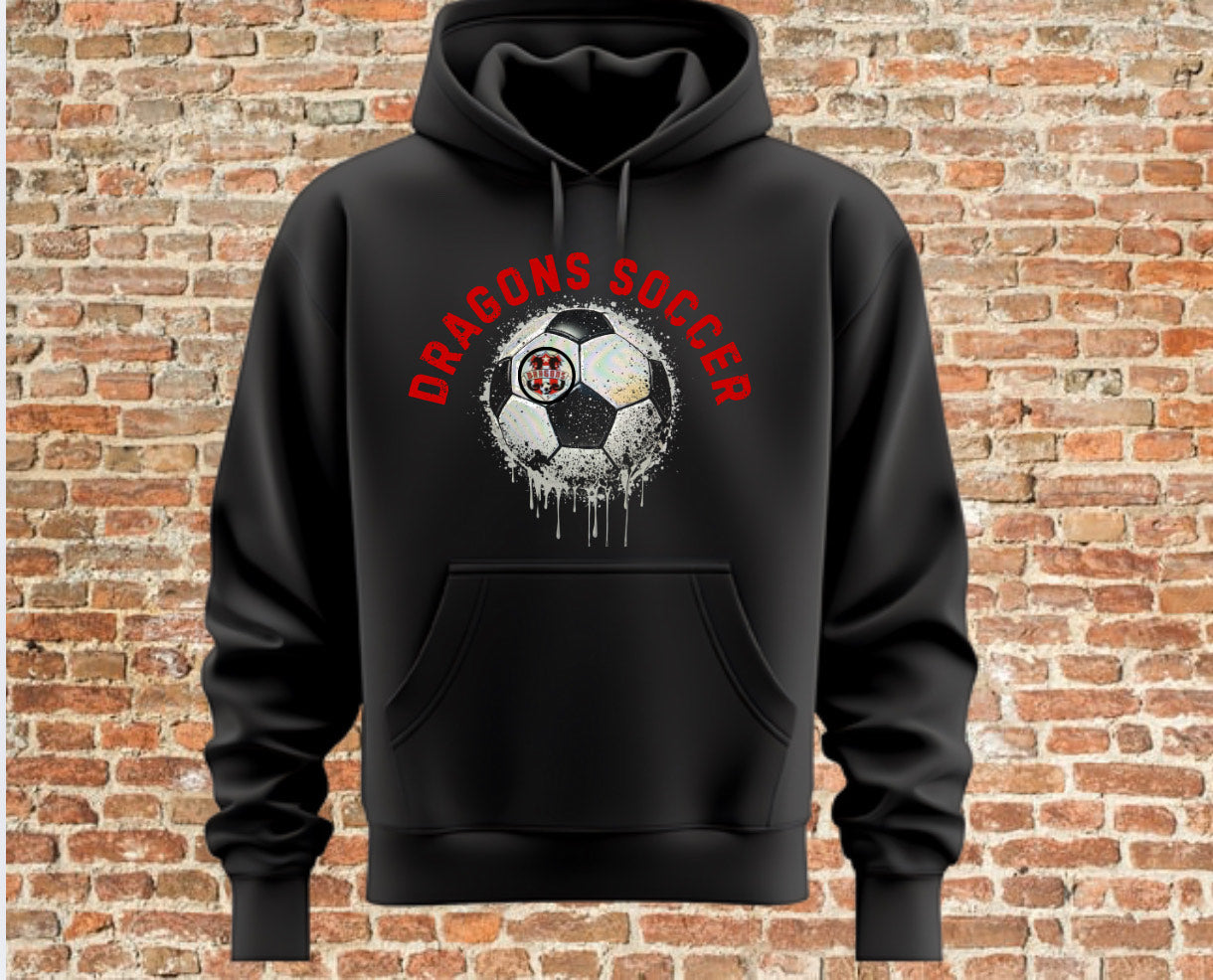 Soccer Drippy Hoodie