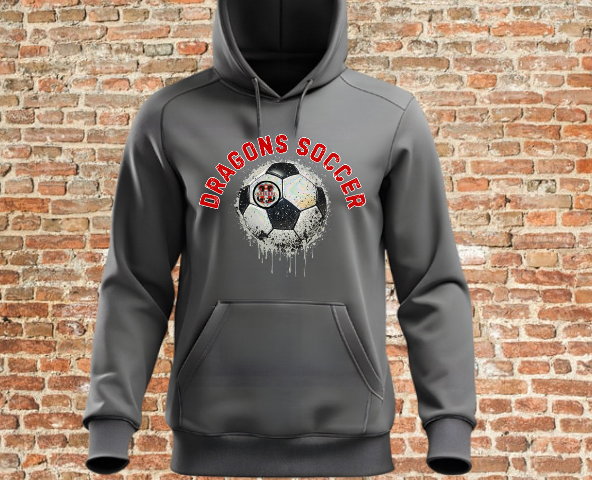 Soccer Drippy Hoodie