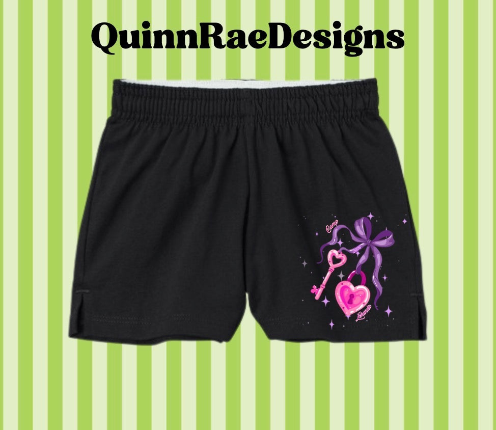 Lock and Key Stars Shorts