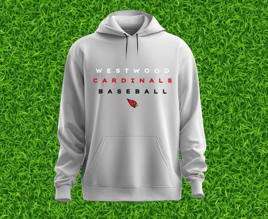 Westwood Cardinals Baseball (WRB) Hoodie