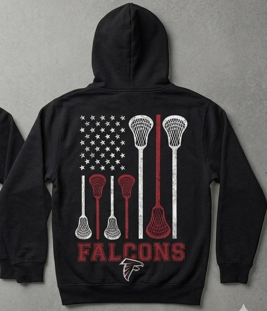 Lax Flag Hoodie