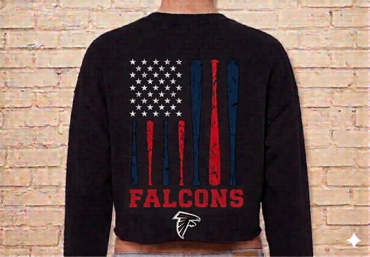 Falcons Flag Crew Neck