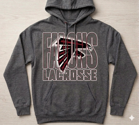 Big Falcons Logo Letters Hoodie
