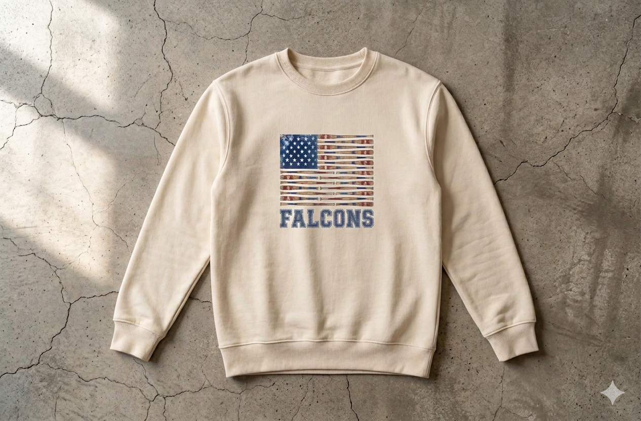 Falcons American Flag Crew