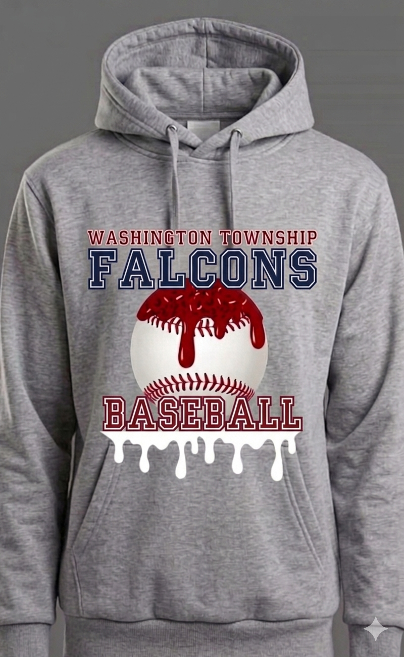 Falcons Ice Cream Drip Hoodie