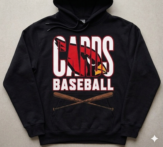 Cardinals Logo Letters Hoodie