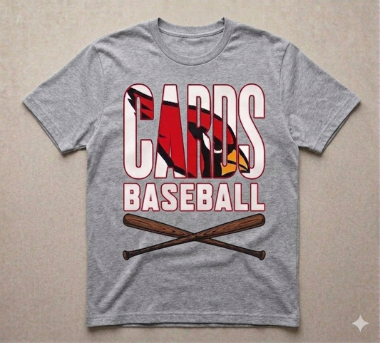 Cardinals Logo Letters T Shirt