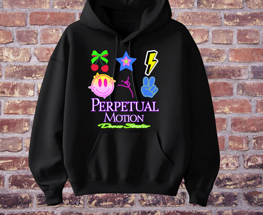 Perpetual Motion Dance Studio Happy Vibes Hoodie