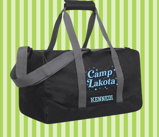Camp Life Custom Duffle Bag
