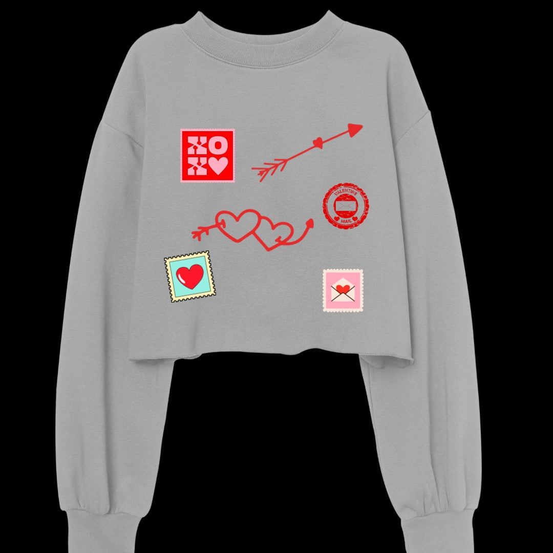 Valentines Stamps XOXO SWeat Shirt