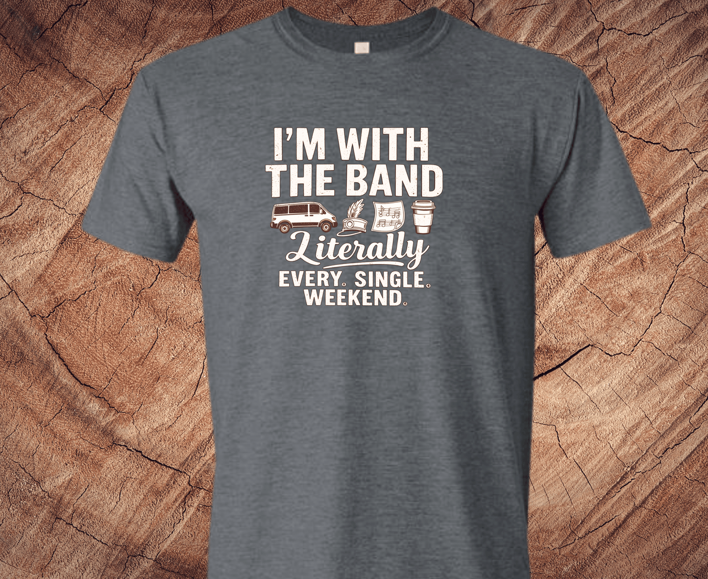 Park Ridge Marching Band - I am with the BAND Softstyle