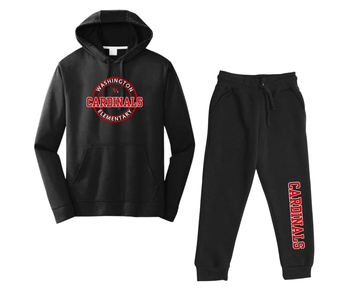 Washington Cards - Hoodie + Sweat Pants Youth Set