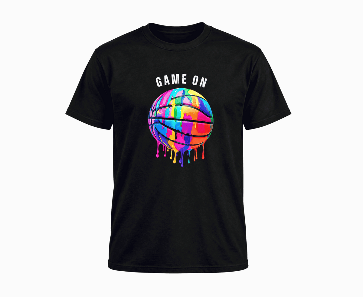 Drippy Basketball Game On T-Shirt